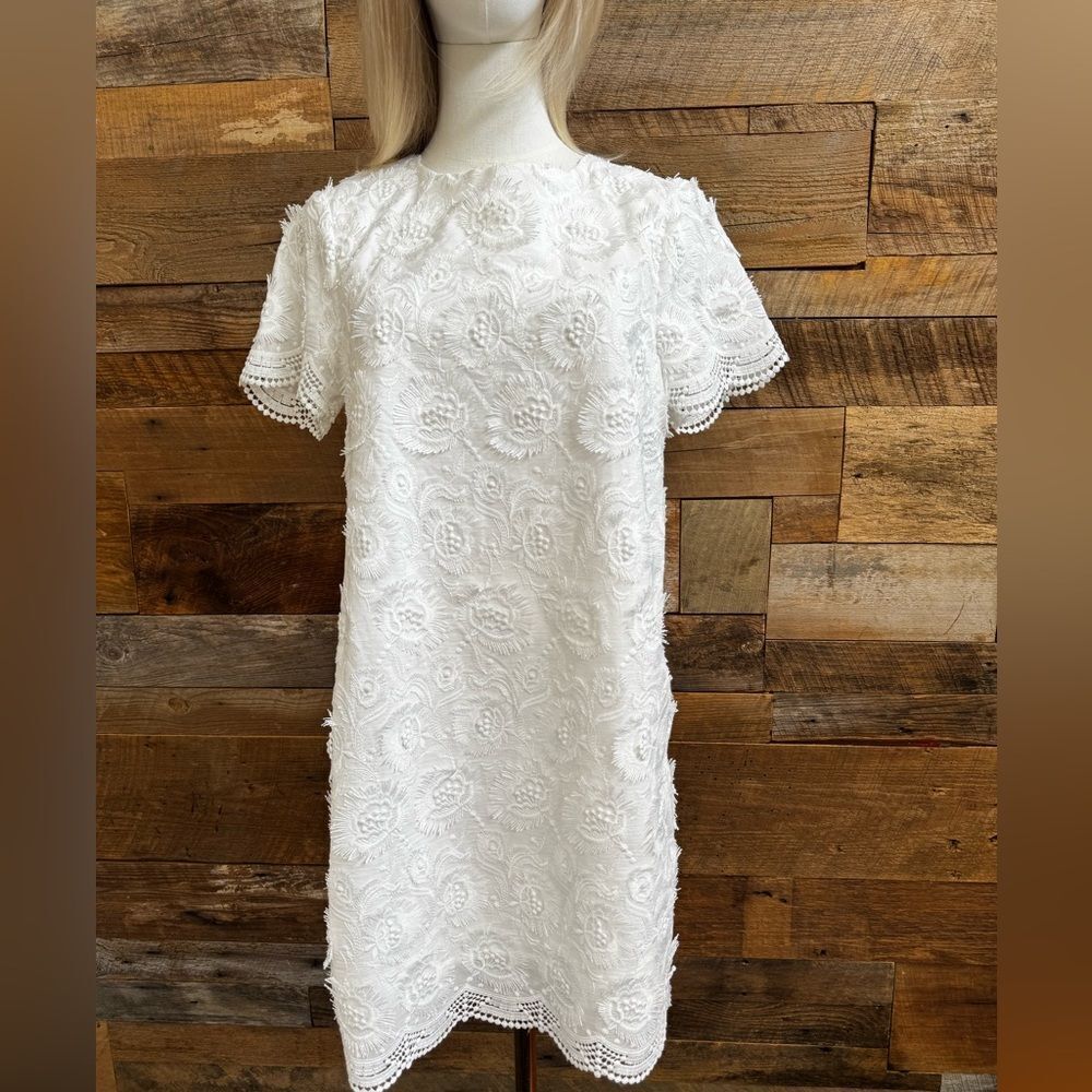 ZARA TEXTURED MINI DRESS nwot sz M